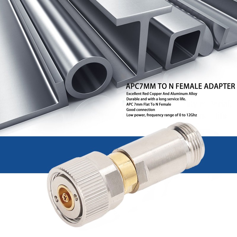 APC7mm to N Female Connector Female Antenna Cable Adapterfor WiFi