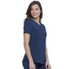 Cherokee Infinity CK865A Women's V-Neck Scrub Top, Navy, Small