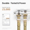 KES Sink Drain without Overflow Anti Clogging Pop Up Drain