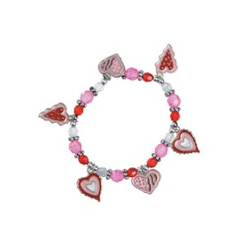 Valentine Heart Charm Bracelet Craft Kit - Crafts for Kids and Fun Home Activities