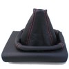 TK - 107 Shift Boot Lever Cuff Real Leather Black