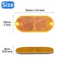 Reflector Self Adhesive Oval 114X50mm Safety Waterproof Stick on for