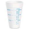 Dart 16J16GRA 16 oz Graduated Foam Cup (Case of 1000)