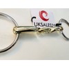 UKSALES25 LOOSE RING SNAFFLE BIT TURTLE CURVED TONGUE SAVER (Horse