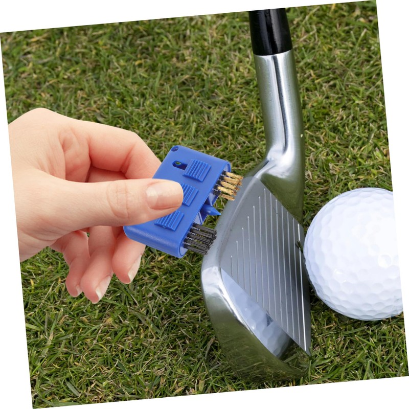 BESPORTBLE 2pcs Golf Cleaning Bristles for Efficient Maintenance Lightweight Easy