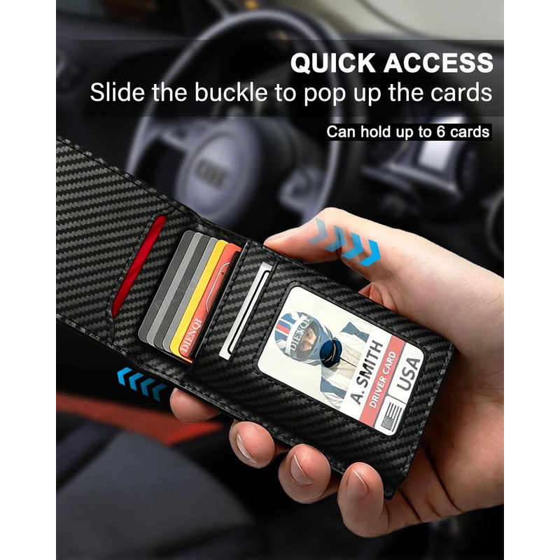 DIENQI 2026 Wallet for Men - RFID [Functional & Practical]
