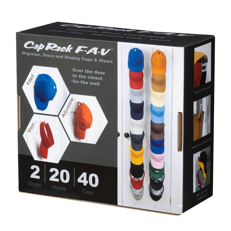 Perfect Curve Cap Rack FAV | Hat Racks | Hold