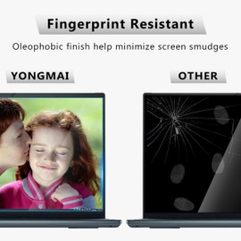 YongMai 2 Pack 9H Tempered Glass Screen Protector for Lenovo Yoga 7 / 7i 16" 2-in-1 Laptop, Anti Glare, Anti Fingerprint,Scratch Resistant， Compatible with Gen 9 2024 Models (16IML9/83DL, 16AHP9/83DM)