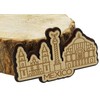Printtoo Souvenir Engraved Wooden Multiple Monuments of Mexico Fridge Magnet