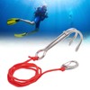 Drift Hook Scuba Diving Double Dual Stainless Steel Drift Hook