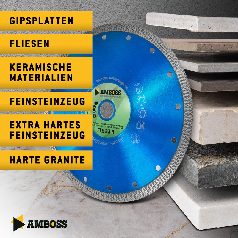 Anvil Diamond Cutting Disc FLS/FFS (Diameter 230 mm x 2