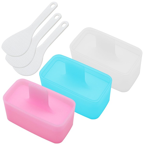 Musubi Mold Onigiri Mold Set 3pcs Non-Stick Onigiri Mold Musubi