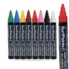 Surfpaints Primary 8 Pack Set Acrylic Paint Pens