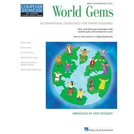 World Gems: Folk Songs for Piano Ensemble