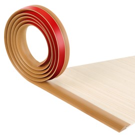 BNELL Floor Transition Strip Self Adhesive-PVC Carpet & Floor Edging Trim Strip,Threshold Transitions Suitable for Threshold Height Less Than 7mm (9.84FT_Yellow Oak Grain)