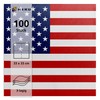 HEKU 100 napkins, 3-ply, 33 x 33 cm, stars and