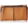 [Baggy Port] Full Chrome Two-Tone Wash Key Case, Camel