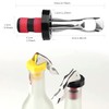 6pcs Reusable Wine Stoppers, Silicone Vacuum Bottle Stopper,Expanding Manual Beverage
