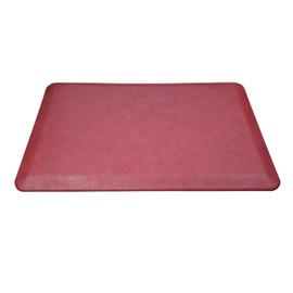 Rhino Mats, Comfort Craft Guardian Anti-Fatigue Salon Floor Mat, Non-Slip Standing Cushioned Mat for Hair Salon or Barbershop (Claret, 2'x3'x3/4" Shampoo)