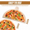 PORFOYO Pizza Peel Wooden 4 Pieces, Pizza Shovel, Pizza Slider,
