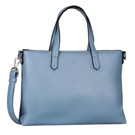TOM TAILOR Women's Poppy Shopper, Mid Blue, Fashion