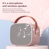 Bluetooth Speaker Microphone Set Multifunction HiFI Stereo Portable Handheld Karaoke
