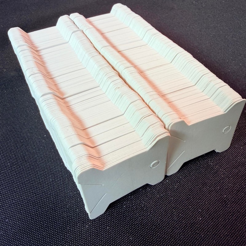 400 Pcs Embroidery Floss Bobbins,Cardboard Embroidery bobbins (White)