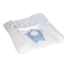 Bosch Megaair Super Tex Type P Vacuum Bag, Large 6 Litre Capacity, Pack of 4 and Includes A Micro Hygiene Filter for The Motor
