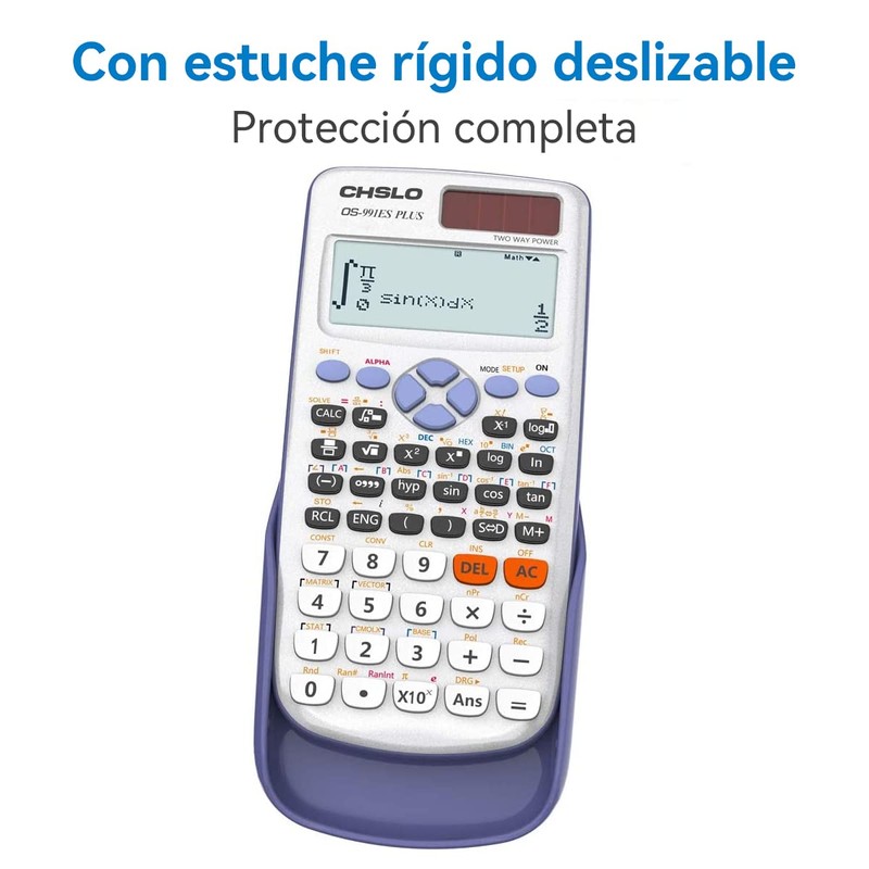MOXIMX Calculadora Científica, 991ES Plus-417 Funciones, Scientific Calculators, Plata