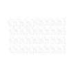 20 Pcs Clear Adhesive Wall Hooks for Hanging, Small Plastic