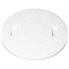 JOTO Rain Trout Round Lid for White Without A Hole