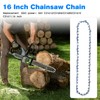 Chainsaw Chain 16 Inch 56V Chainsaw Replacement EGO Power+ CS1613,CS1604,CS1600,CS1610,CS1611