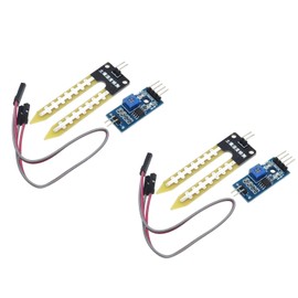 TECNOULAB 2 Pieces Soil Hygrometer Moisture Detection Module Soil Water Humidity Sensor