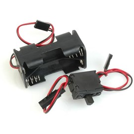 Schumacher Racing U3471 Radio Switch and Battery Holder - Manic