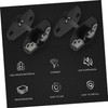 GRIRIW 4sets Sofa Couch Sectional Connectors Pin-Style Furniture Connector Buckle