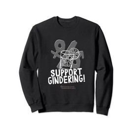 Gin Statement Support Gindering and Glass of Gin Sweatshirt