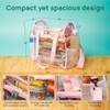 Transparent Lunch bag, stadium-approved, Heavy Duty, Large Lunch Tote for