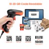 Tera Wireless Barcode Scanner 1D 2D QR with Stable Stand,
