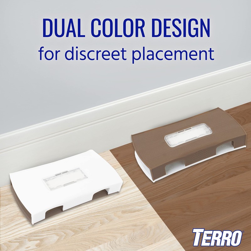 TERRO T3220 Refillable Spider & Insect Trap Attracts Pests with