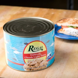 TableTop King Tongol Chunk Light Tuna 66.5 oz. - 6/Case