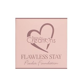 Beauty Creations Flawless Stay – Polvo Compacto (FSP4.0) Cobertura Media a Completa Acabado Aterciopelado Libre de Aceites y Cruelty-Free