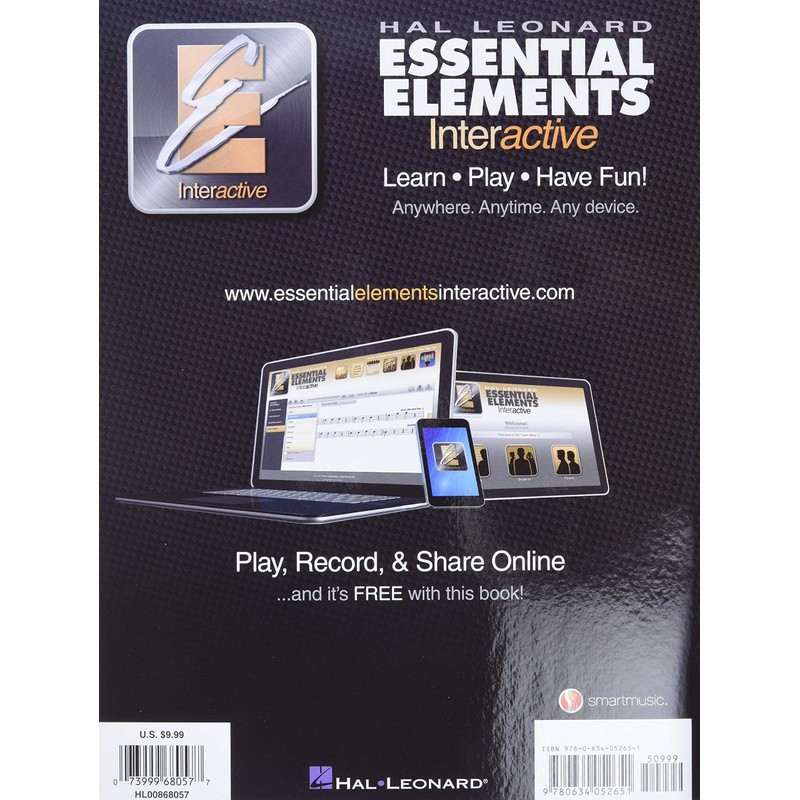 Essential Elements for Strings - Book 2 with EEi: Violin