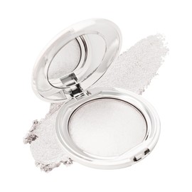 Face Highlighter Powder Palette, Waterproof Long Lasting Shimmer Diamond White Silver Glow Highlighting Bronzer Eye Facial Contour Cream Makeup Palette, Illuminator for Women Eyeshadow Body Cheek-01