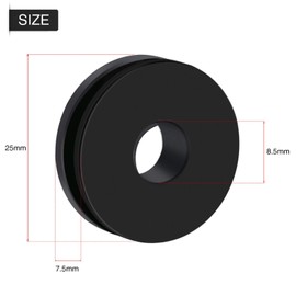 Windshield Windscreen Eyelets, 4 Piece Wind Deflector Removable Windshield Bushings Eyelets Motorcycle Parts for Road King Heritage Softail Motorcycle