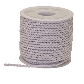 Nastro corda cordino BIANCO 3 mm x 25 metri