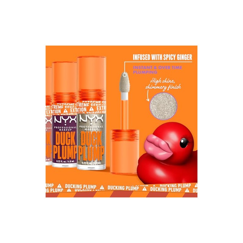 NYX Professional Makeup Duck Plump Gloss Voluminizador Brillo Labial Para
