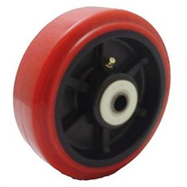 6" X 2" (6PPU62) Polyurethane on Polyurethane Wheel, 900 lb Capacity, 2-3/16" Hub