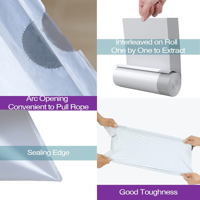 4 Packs(200 Count Total) Code G 8 Gallon Heavy Duty