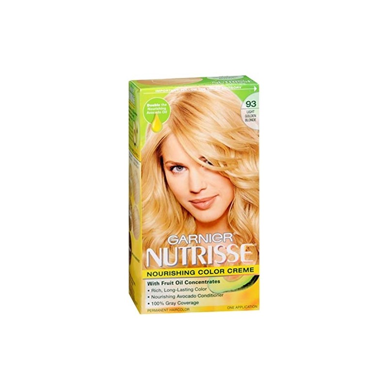 Garnier Nutrisse Haircolor, 93 Light Golden Blonde 1 ea