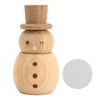 Wood Aromatherapy Diffuser Snowman Shape Portable Waterless Fireless Essential Oil